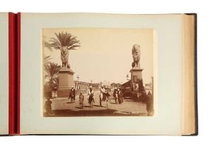 AN ALBUM OF VIEWS: EGYPT Egypt, ca. 1880s