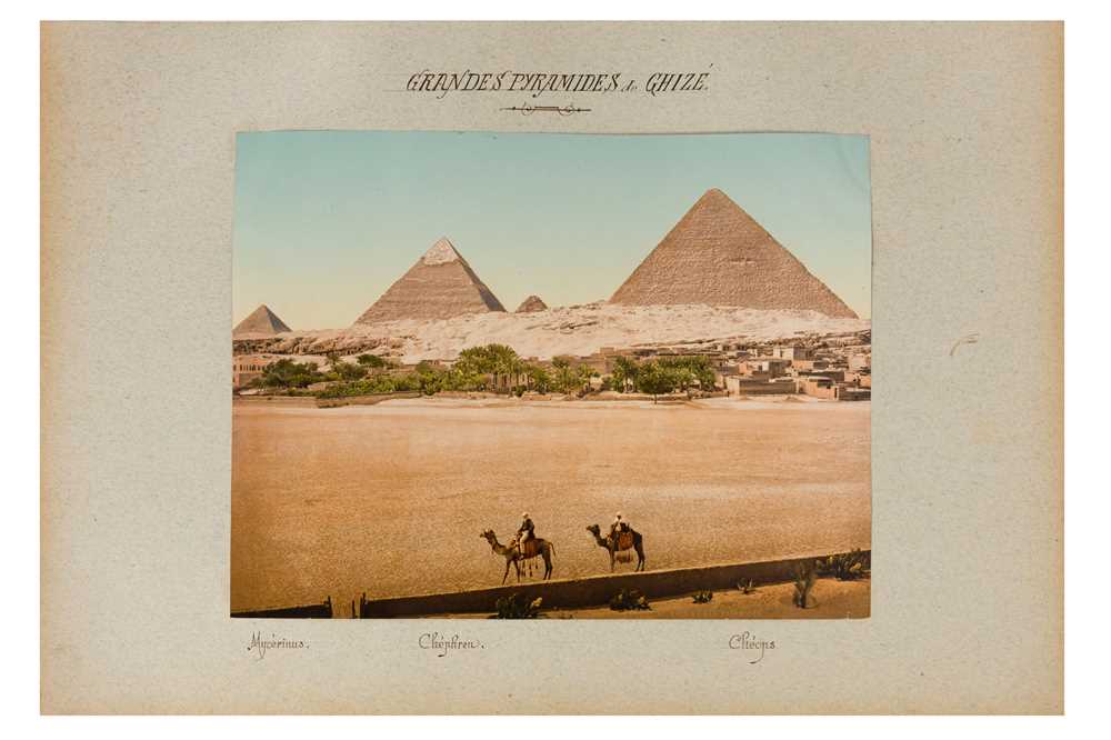 AN ALBUM OF VIEWS: EGYPT AND ATHENS Late 19th century - Image 3 of 4