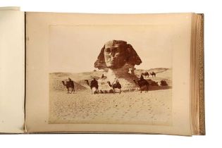 AN ALBUM OF VIEWS AND COSTUME STUDIES: EGYPT Egypt, ca.1880s