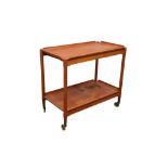 A MID CENTURY DANISH TEAK COLLAPSIBLE DRINKS TROLLEY Preview: Colville Road