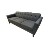A CONTEMPORARY THREE SEATER SOFA Preview: Colville Road