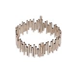 A SILVER MODERNIST BRACELET