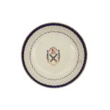 A CHINESE EXPORT ARMORIAL DISH