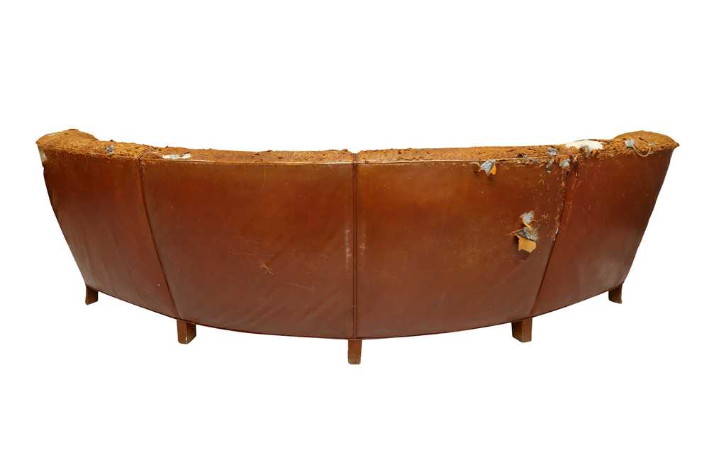 A VICTORIAN CURVED SOFA - Image 2 of 2