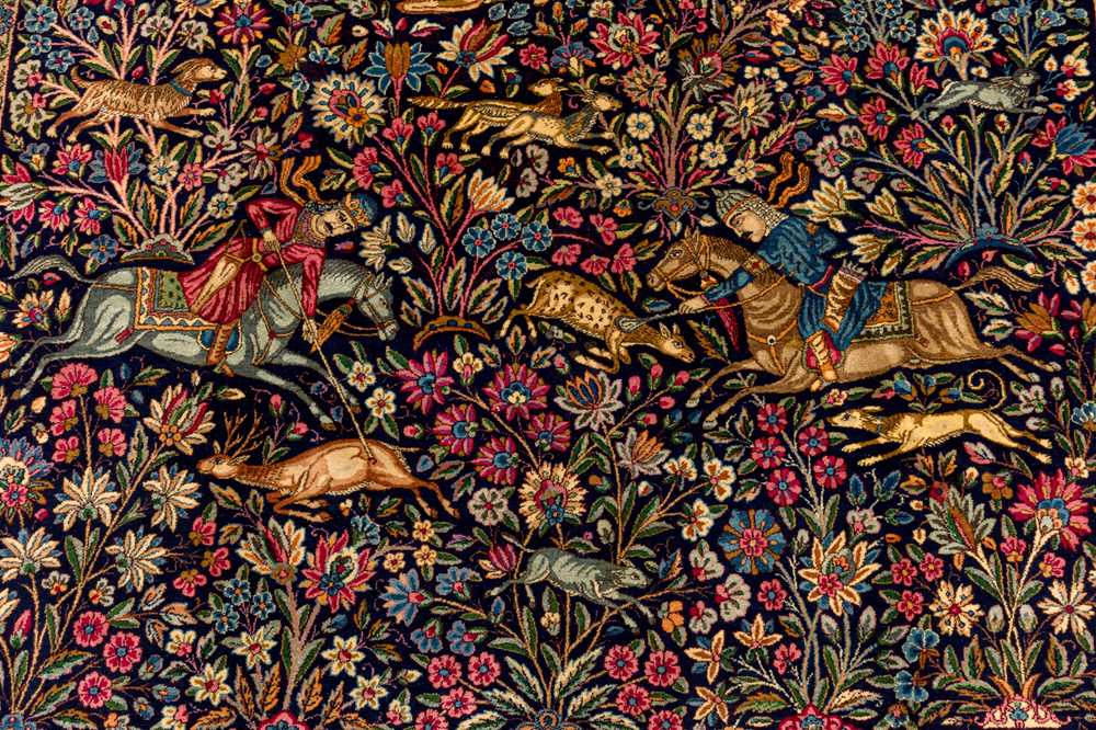 A VERY FINE KIRMAN CARPET, SOUTH PERSIA - Image 6 of 9