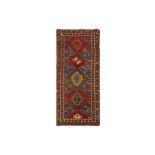 AN ANTIQUE BORJALOU KAZAK RUG, SOUTH CAUCASUS