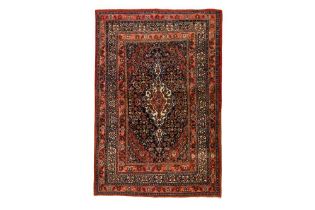 A FINE BIJAR RUG, NORTH-WEST PERSIA