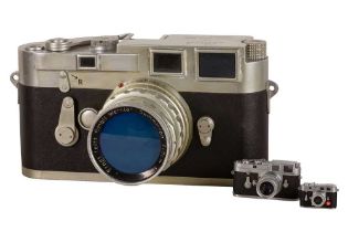 A Giant Leica M3 Riesen Model Rangefinder Camera