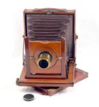 Half-Plate Thornton Pickard Imperial Field Camera.