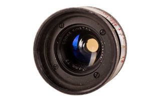 A Cooke Kinetal 17.5mm T2 lens.