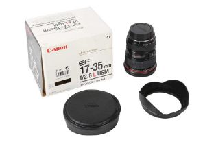 A Canon EF 17-35mm f/2.8L USM Lens.