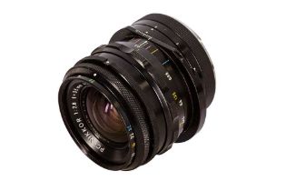 A Nikon 35mm f/2,8 PC-Nikkor Lens in Leica R Mount