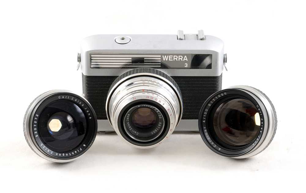 An Extensive 3-Lens Zeiss Ikon Werra 3 Outfit. - Image 3 of 5