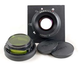 Rodenstock f5.6 Sironar N 240mm (9.5 inch) Lens in Copal 3 Shutter.