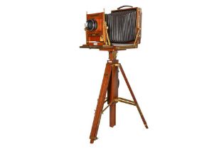 A Fine 10x8" Whole Plate Gandolfi Precision Field Camera