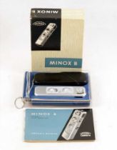 Minox B Sub-Miniature "Spy" Camera Set.
