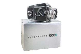 A Hasselblad 500 C Medium Format SLR Camera