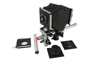 A 3-Lens Sinar P 4x5 / 8x10 Outfit.