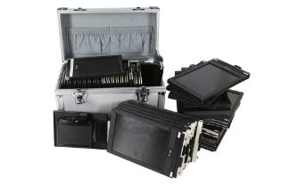 A Collection of 39 Double Darkslides & a Rollfilm Holder.