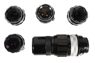 A Selection of Nikkor lenses.