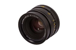 A Leitz 50mm f/2 Summicron-R Lens