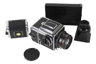 A Hasselblad 500C Medium Format SLR Camera