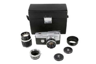 An Olympus Pen FT Outfit, inc Rare 70mm f2.