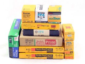 A Useful Selection of Out-Dated Sheet & Roll Film.