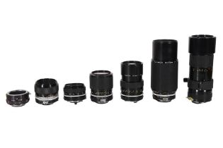 A Selection of Nikkor lenses.