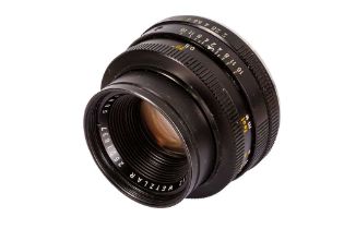 A Leitz 50mm f/2 Summicron-R Lens