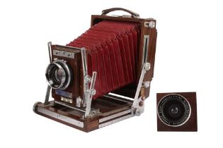 Y A Rare 5x4 Gandolfi Rosewood Precision field camera