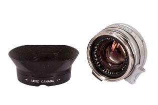 Rare Leitz Canada 35mm f1.4 Steel Rim Summilux, M Fit.