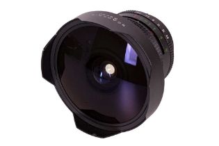 A Zodiak 8 30mm f3.5 Fisheye Lens, Probably for Pentacon 6.