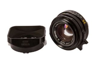 A Leitz ELC 35mm f/2 Summicron V.4 'King of Bokeh' Lens