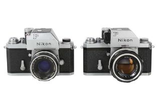 Two Nikon F SLR Cameras.