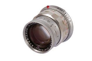 A Leitz 5cm f/2 Rigid Summicron M Lens