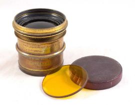 A LARGE Gorez 480mm f7.7 Series III Dagor Brass Lens.