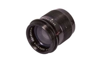 A Dallmeyer Super-Six Anastigmat lens.