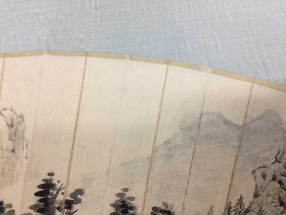 WU HUFAN 吳湖帆 (China, 1894-1968) Landscape 山水圖扇頁 - Image 17 of 18