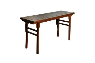 A CHINESE CYPRESS WOOD MING-STYLE TABLE 十八至十九世紀 柏木明式條桌