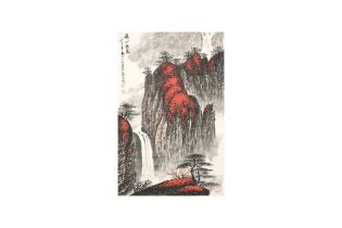 WEI ZIXI 魏紫熙 (1915 - 2002) Landscape 溪山秋泉