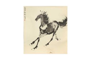 ATTRIBUTED TO XU BEIHONG (1895-1953) 徐悲鴻（傳） Horse 駿馬圖