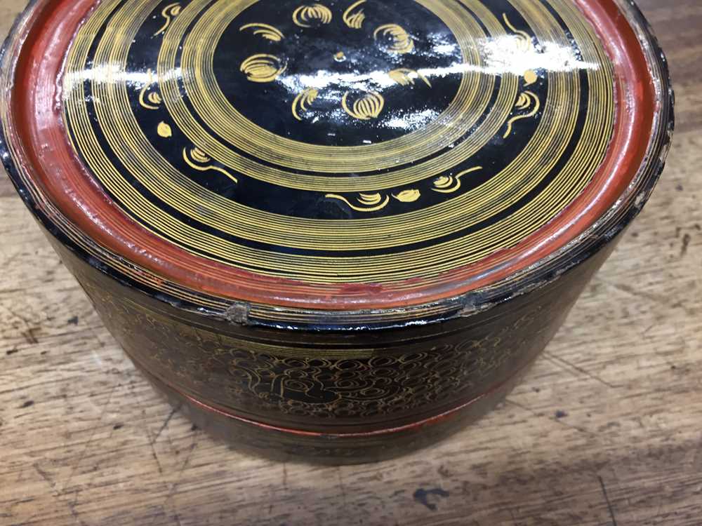 A GROUP OF BURMESE LACQUER BOXES OFFERED ON BEHALF OF PROSPECT BURMA TO BENEFIT EDUCATIONAL SCHOLARS - Image 60 of 156