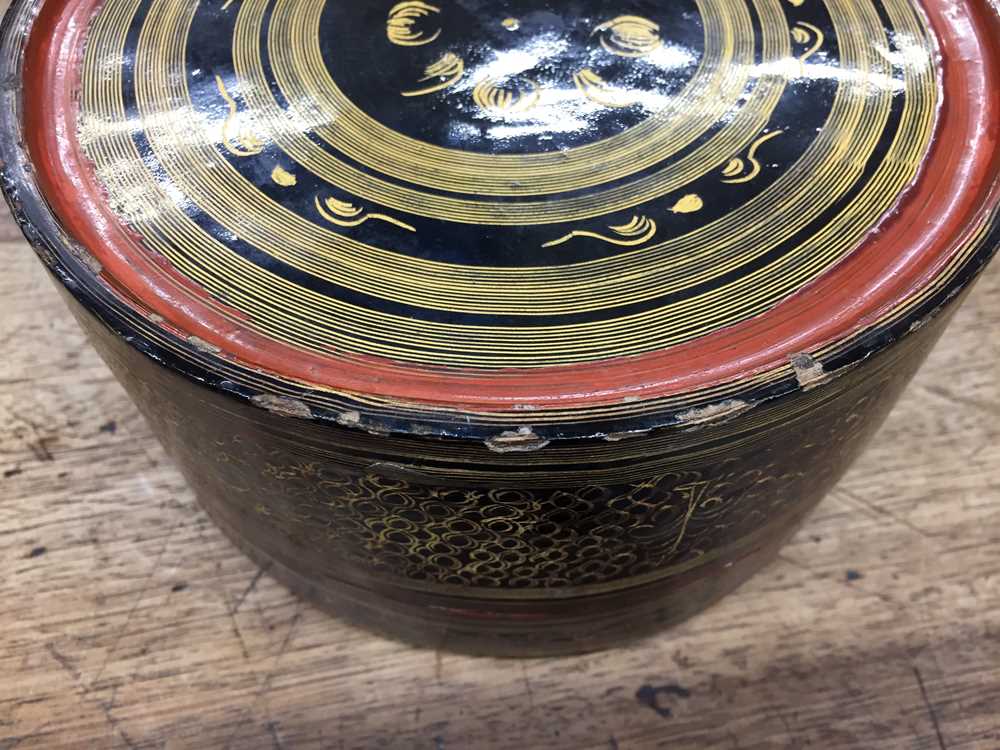 A GROUP OF BURMESE LACQUER BOXES OFFERED ON BEHALF OF PROSPECT BURMA TO BENEFIT EDUCATIONAL SCHOLARS - Image 59 of 156