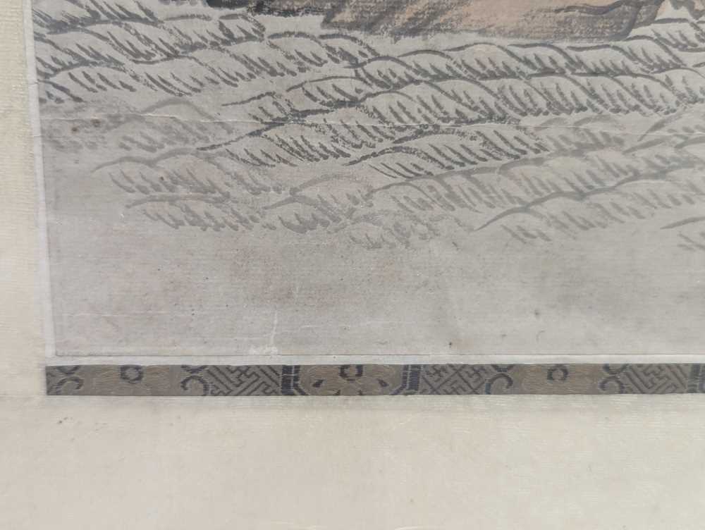 ATTRIBUTED TO DAI XI (1801 – 1860) 清 戴熙（款） Landscape 山水 - Image 6 of 12