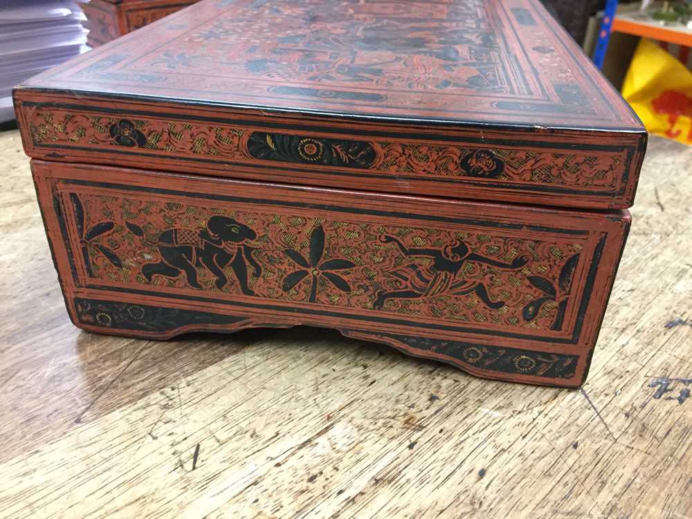 A GROUP OF BURMESE LACQUER BOXES OFFERED ON BEHALF OF PROSPECT BURMA TO BENEFIT EDUCATIONAL SCHOLARS - Image 116 of 156