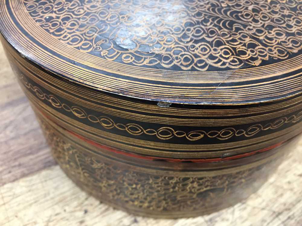 A GROUP OF BURMESE LACQUER BOXES OFFERED ON BEHALF OF PROSPECT BURMA TO BENEFIT EDUCATIONAL SCHOLARS - Image 52 of 156