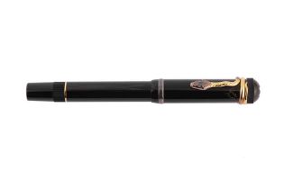 A MONTBLANC WRITERS EDITION AGATHA CHRISTIE MEISTERSTUCK FOUNTAIN PEN