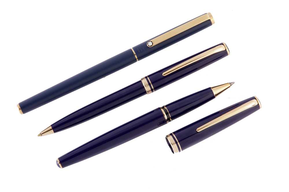 A PAIR OF MONTBLANC GENERATION PENS