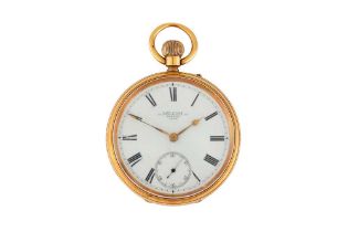 AN 18CT GOLD POCKET WATCH